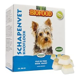 Biofood Schapenvet Knoflook Mini