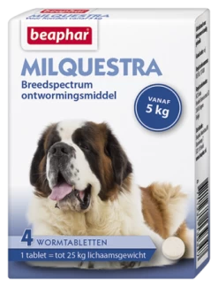 Beaphar Milquestra Vanaf 2 Kg (4 Tabletten)