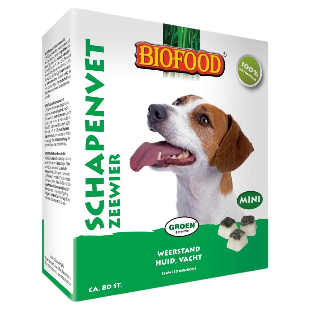 Biofood Schapenvet Zeewier Mini