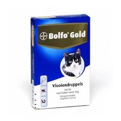 Bolfo Gold 80 (vanaf 4kg) 4 Pipetten