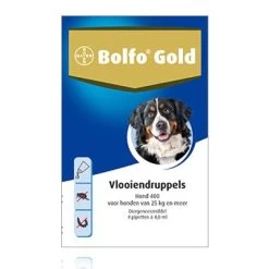 Bolfo Gold Vlooiendruppels Hond 400