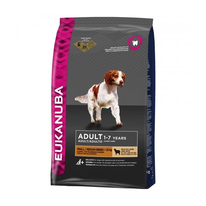 Eukanuba Adult Small/Medium Lam 12KG