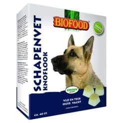 Biofood Schapenvet Knoflook Maxi