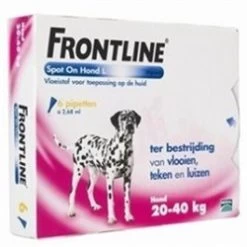 Frontline “Spot On” Dog (20-40 Kg) 3+1 Pipet Gratis
